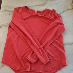 Lululemon Lightweight workout Top - Red